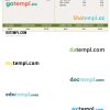 SELLEN CONSTRUCTION earnings statement example in PDF and Word formats