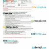 SRS Travels bus e-ticket, Word and PDF download template