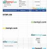 Sample Medical Invoice example in word and pdf format