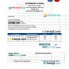 Sample Real Estate Invoice example in word and pdf format