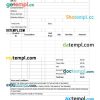 Sample Tax Invoice example in word and pdf format