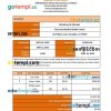 Sample Work From Home Invoice example in Word format
