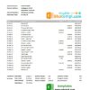Austrian Bank Austrian bank statement 3 - 6 months easy to fill example in Excel and PDF format