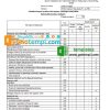 Azerbaijani Access Bank (English language) statement example in Excel and PDF format