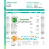 Azerbaijani Amrahbank bank statement 3 - 6 months easy to fill example in Excel and PDF format