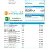 Australian Rural Bank statement easy to fill example in Excel and PDF format