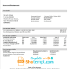 Bahamas Bank of Bahamian proof of address bank statement 3 - 6 months example in Word and PDF format