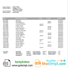 Austrian Bank Austrian bank statement 3 - 6 months example in Word and PDF format, .doc and .pdf format