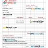 Security Guard Services Invoice example in word and pdf format