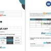 Self-Employed Invoice example in word and pdf format