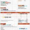 Simple Advertising Agency Invoice example in word and pdf format