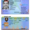 Slovakia identity card PSD template, 2022-present