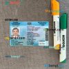 Somalia driving license PSD files, scan look and photographed image, 2 in 1