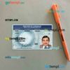South Australia driving license PSD files, scan look and photographed image, 2 in 1