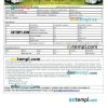 South Bengal State Transport Corporation bus e-ticket, Word and PDF download template