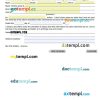 South Dakota Vehicle Boat Bill of Sale example, fully editable