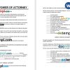Springing Power of Attorney example, fully editable