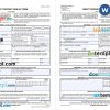 Standard Direct Deposit Signup Form example, fully editable