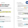 Subscription Form and Power of Attorney example, fully editable