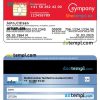 Switzerland health insurance card PSD template, with fonts
