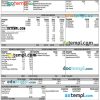 THE UNIVERSITY of North Carolina at Chapel Hill paystub example in Word and PDF formats
