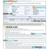 Telangana State Road Transport Corporation + RedBus bus ticket, Word and PDF download template