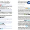 Texas Durable Power of Attorney Form for Health Care example, fully editable