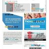 Ticketmaster's event e-ticket, Word and PDF download template, version 2