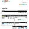 UNITED KINGDOM SHIELD contract services payslip pay stub example in Word and PDF formats