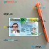 USA Arkansas driving license editable PSD files, scan look and photo-realistic look, 2 in 1 (version 2)