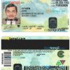 Colorado driver license PSD template, version 2