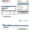 USA California PennyMac Loan Services mortgage statement Word and PDF template