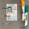 USA California driving license PSD files, scan look and photographed image, 2 in 1, under 21
