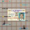 USA California driving license PSD files, scan look and photographed image, 2 in 1 (version 3)