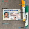 USA Delaware driving license PSD files, scan look and photographed image, 2 in 1