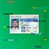USA Delaware driving license editable PSD files, scan look and photo-realistic look, 2 in 1 (version 2)