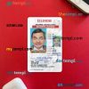 USA Illinois driving license PSD files, scan look and photographed image, 2 in 1, under 21