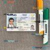 USA Kansas driving license editable PSD files, scan look and photo-realistic look, 2 in 1
