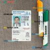 USA Michigan driving license editable PSD files, scan look and photo-realistic look, 2 in 1, under 21