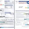 USA Missouri U.S. Bank Home mortgage statement Word and PDF template, 3 pages