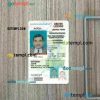 USA North Carolina driving license PSD files, scan look and photographed image, 2 in 1, under 21