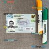 USA Ohio driving license editable PSD files, scan look and photo-realistic look, 2 in 1