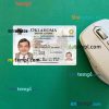 USA Oklahoma driving license PSD files, scan look and photographed image, 2 in 1 (2020-present)