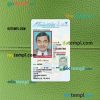 USA Tennessee driving license editable PSD files, scan look and photo-realistic look, 2 in 1, under 21