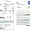 USA Texas Newrez mortgage statement Word and PDF template, 3 pages