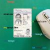 USA Virginia driving license PSD files, scan look and photographed image, 2 in 1 (2009-present), under 21