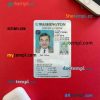 USA Washigton driving license PSD files, scan look and photographed image, 2 in 1, under 21