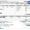 USA YORK Transportation & Logistics LLC earnings statement example in Word and PDF formats