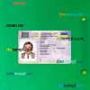 Ukraine driving license PSD files, scan look and photographed image, 2 in 1 (2021-present)