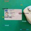 United Kingdom driving license editable PSD files, scan look and photo-realistic look, 2 in 1 (between January 2021 and December 2021)